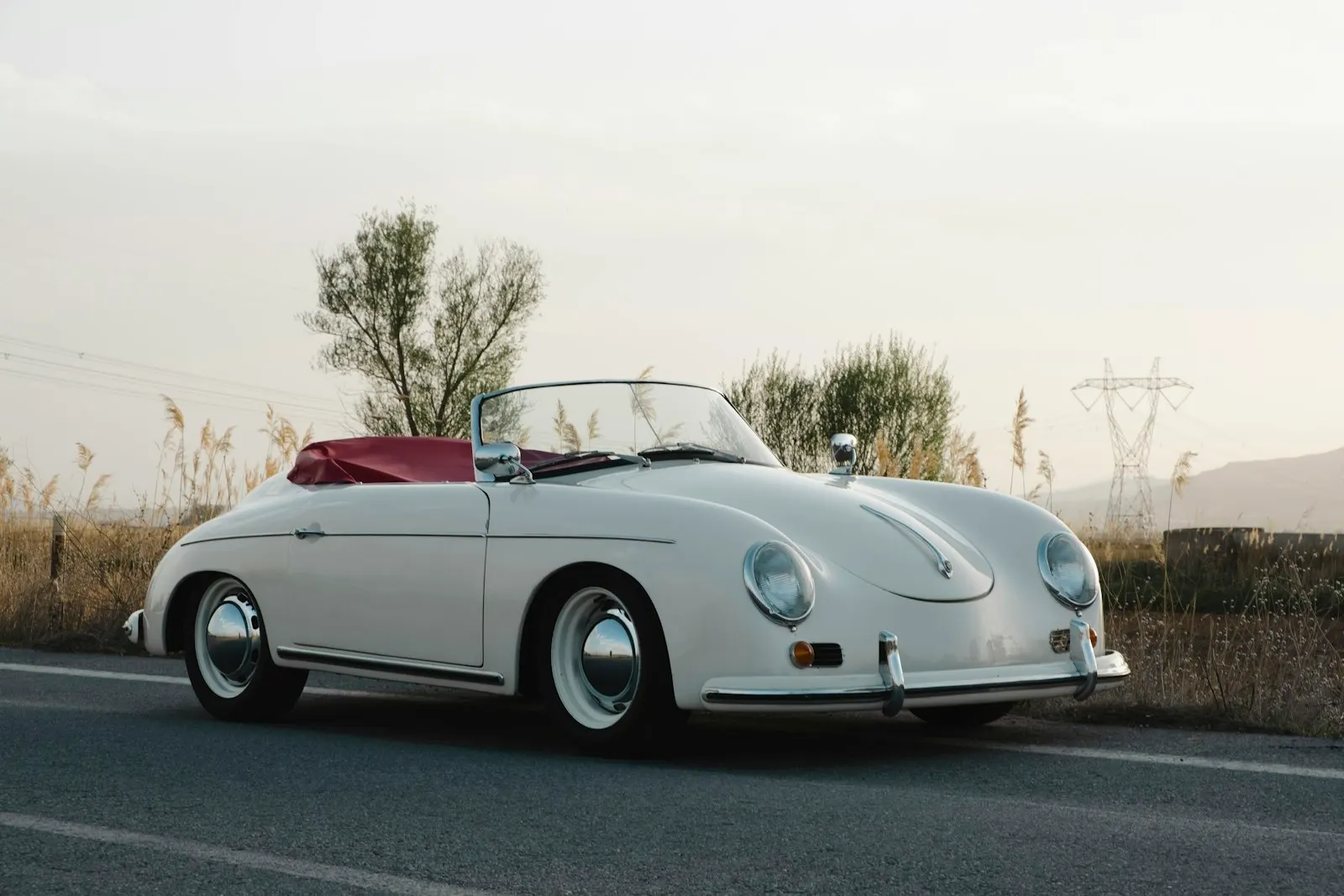 Porsche 356 A Speedster, detail 1