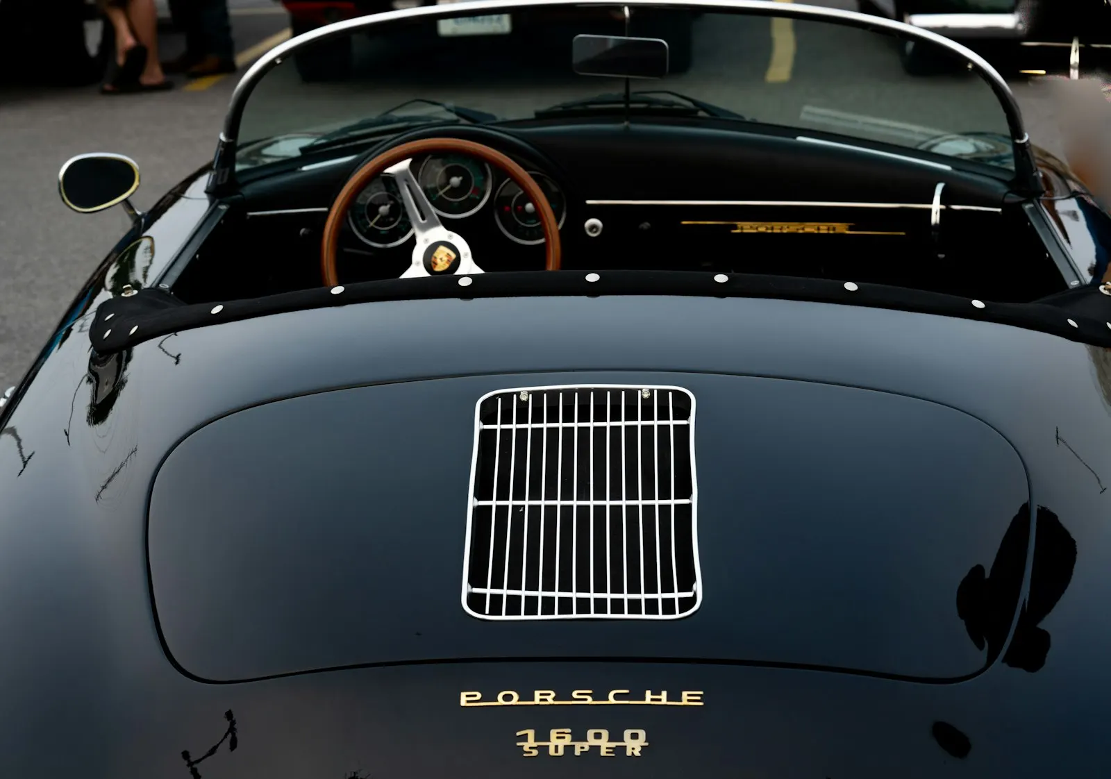 Porsche 356 A Speedster, detail 2