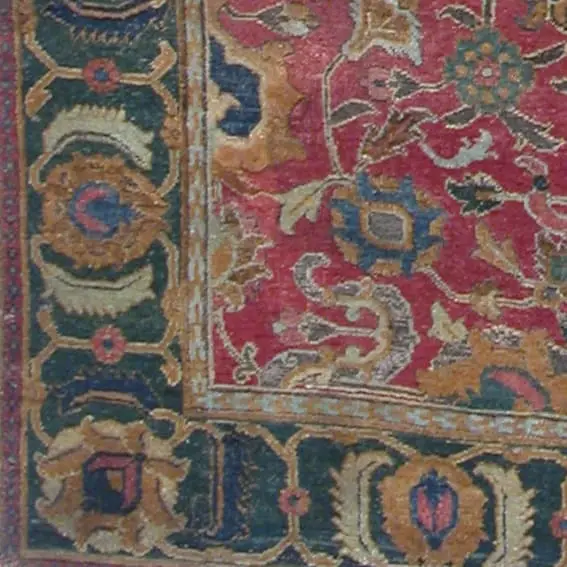 Atelier ‘Herat’: detail van de rand